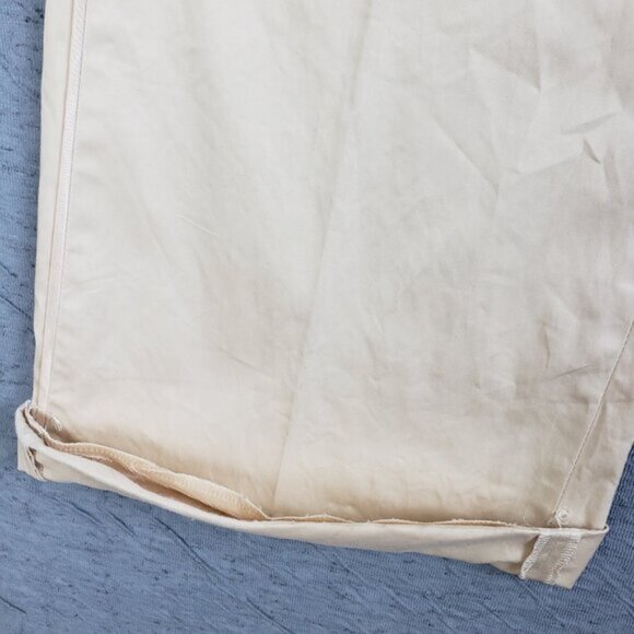 ESCADA Sport Pants Trousers Ivory size 38 Pockets Silky Cotton Blend Stretch - Picture 11 of 14